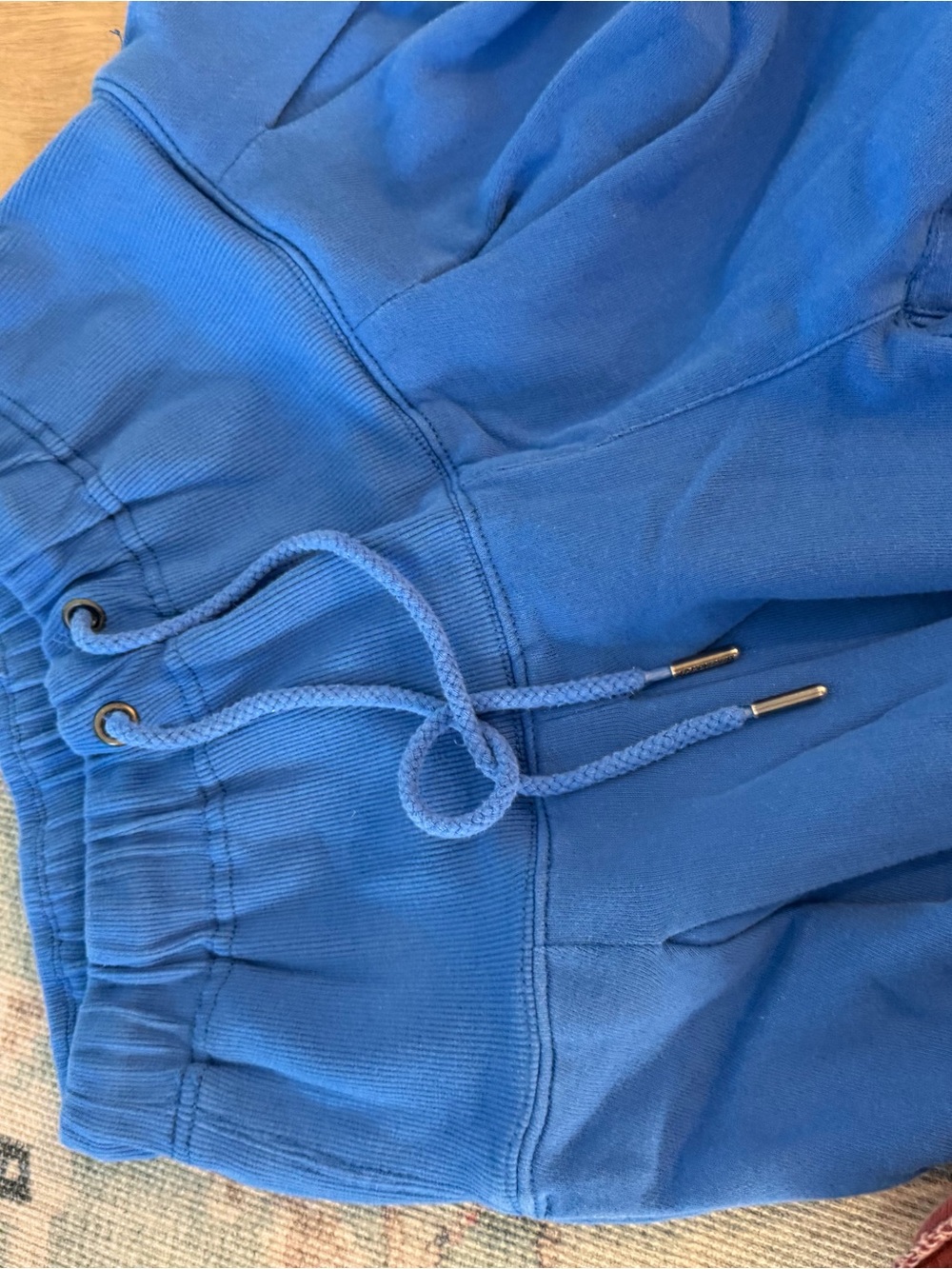 FP Movement by Free People Electric Blue Wide-Leg Drawstring Pants - Picture 3 of 3